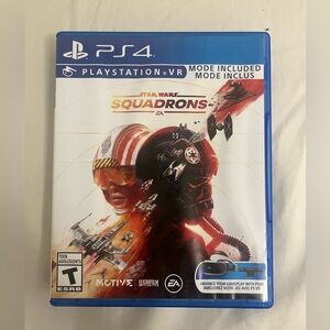PS4 Star Wars Squadrons CD!